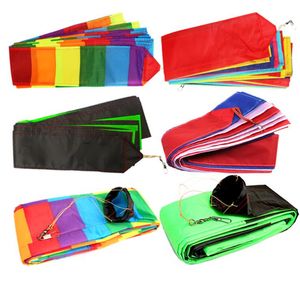 10 15m 30m Rainbow Bar Kite Tail voor Delta Kite Stunt Kites Kite Accessoire Outdoor Fun Sportsspeelgoed voor kinderen Gift