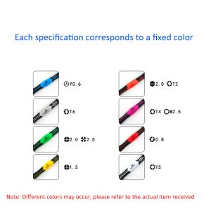 10 16 20 in 1 telefoonreparatie gereedschapsscherm Demontage schroevendraaierset voor iPhone 13 12 8 7 6s 6 Handmatige handkit