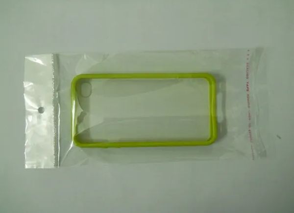 10*18cm 200 unids/lote, venta al por mayor, bolsa de polietileno OPP de almacenamiento de plástico suave transparente para funda de teléfono móvil, bolsa de paquete al por menor para funda de teléfono móvil