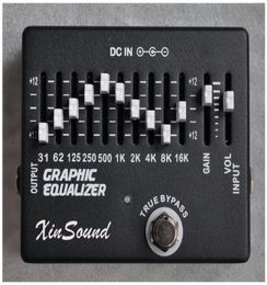 10 2-bands equalizer EQ gitaareffectpedaal XinSound EQ99 door handgemaakte grafische equalizer3379985