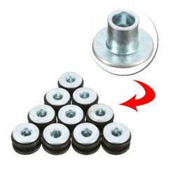 10/20 / 30pcs M6 MOTOBYLACLE Caoutchouc GROMMETS JOINS FAIRNS BODLOOD COWLING Set Universal Motorcycle Grommets Bolt Assortiment