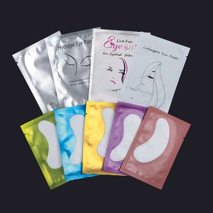 10/20/50 paren wimper pad gel patch enten wimpers onder oogplekken voor wimper verlenging papieren sticker wraps make-up tools