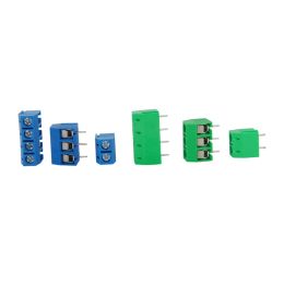 10/20 / 50pcs / lot KF301-5.0-2P KF301-3P KF301-4P Pitchez 5,0 mm Broche droite 2P 3P 4P Connecteur de blocs de blocs PCB Blue vert bleu vert