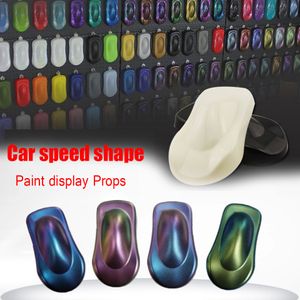 10*20 cm plastic autosnelheidsvormen voor chroom vinylfolie verf wiel verfscherming mo-179 2 kleuren