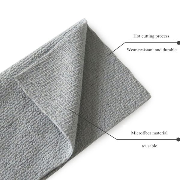 10/20pcs tela de microfibra desechable para herramientas de limpieza de toallas de cocina toalla de mano suave toallitas reutilizables con trapos para el hogar gadgets para el hogar