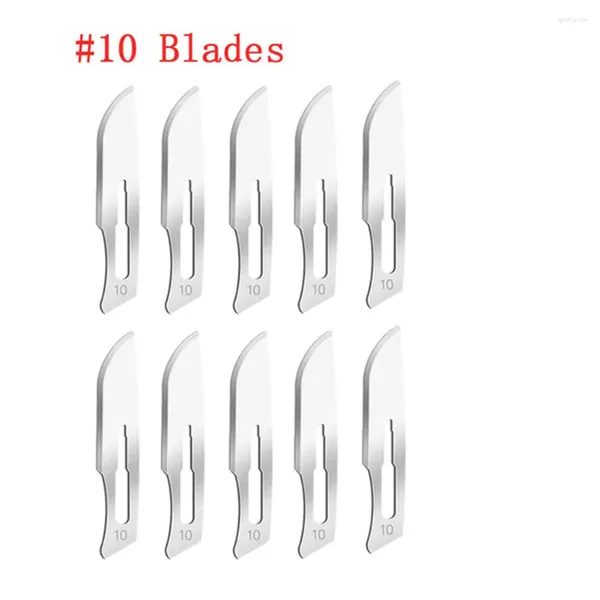 10 # -24 # Blades de type 20pcs gravure de gravure en métal ensemble argent outil en bois de haute qualité pratique utile