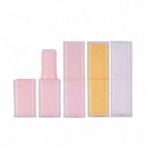 10/25/50 Stuks Lege Lippenstift Buis Vierkant 12.1 Mm Lippenbalsem Buizen Zwart Wit Roze Make-Up cosmetica Ctainers Tool Hervulbare Fles S4L3 #