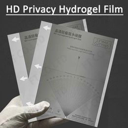 10/25 / 50pcs HD Privacy Hydrogel Film TPU TPU MOBILE FLEUX ÉCRANSE DE PROTECTION DE PROTECTE