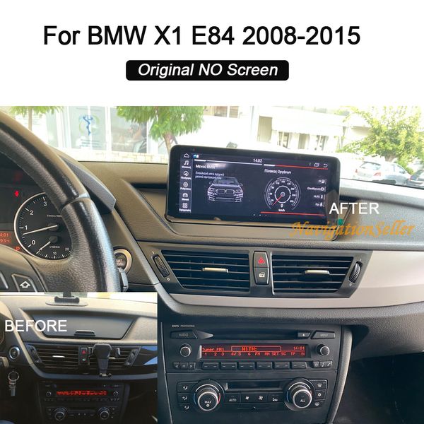 Lecteur dvd de voiture multimédia avec écran android 13.0 de 10.25 pouces, pour BMW X1 E84 2008 – 2015, autoradio stéréo, Navigation GPS, 4G, unité principale intégrée au tableau de bord