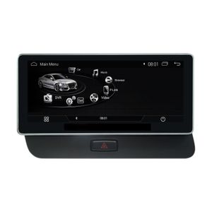 10,25 pouces DVD DVD Radio Audio Player multimédia pour Audi Q5 2009-2015 GPS-Navigation-System-Screen Stéréo Vidéo Android