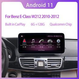 10 25 Qualcomm Android 11 6G RAM 128 ROM Auto PC Radio GPS Navigatie Bluetooth WiFi Head Unit Scherm voor Mercedes Benz E Cla272U