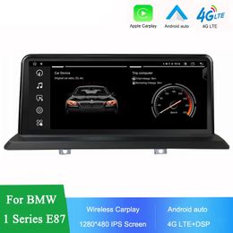 10.25 "Android Car Video Multimedia Player voor BMW 1-serie E87/E81/E82/E88 2004-2012 BT Wi-Fi USB CarPlay Radio Stereo Monitor