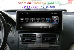 10.25 pouces Android9.0 4G RAM lecteur DVD de voiture autoradio pour Mercedes Benz C W204 2007-2010 prise en charge carplay Wifi GPS BT Radio Mirrolink