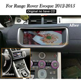 10.25 inch Auto DVD-speler Radio Audio GPS Navigatie Stereo Android10.0 Touchscreen voor Range Rover Evoque 2012-2015 Bluetooth USB-ondersteuning 4G WiFi