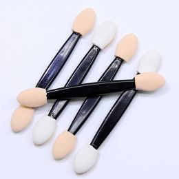 10/30/50 / 100pcs Brosse à éponge jetable pour l'art à ongles 0,8 * 6cm à double face miroir à éponge de brosse en poudre Makeule Powder Brush *