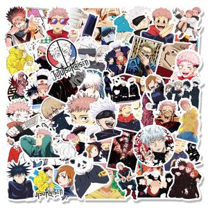 10/30/50 / 100 stks Jujutsu Kaisen Anime Graffiti Stickers voor Laptop Skateboard Fietshelm Bagage Motorcycle Waterdichte Decal Toy Car