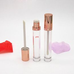 10/30 / 50 stks 5.5ml Lege Lip Gloss Tubes Gradiënt Zwart Rose Goud Hervulbare Make Cosmetische Tint Base Containers Reizen BottlesBest Qualteity