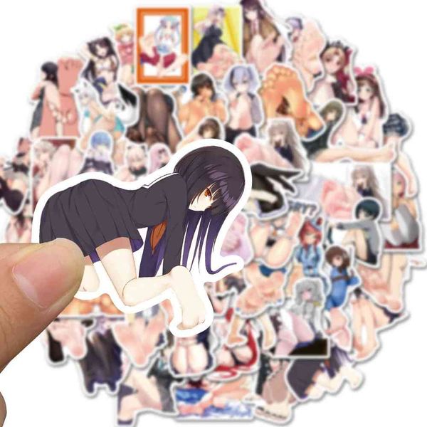 10/30/50PCS Anime Hentai Sexy Pinup Lapin Fille Waifu Autocollants Valise Ordinateur Portable Voiture Camion Étanche Autocollant De Voiture Jouets Cadeau De Voiture