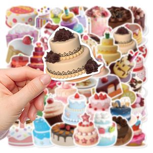 10/30 / 50pcs Cake Cake Cartoon autocollants Kids Toy Gift DIY OPLATOP TÉLÉPHONE SUCTRASE CORDAT MAUR MAUR STAPPORT KAWAII AUTOCHER Decalv