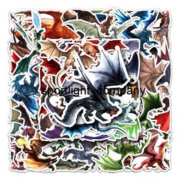 10/30/50 stcs Legendarische kwaadaardige Dragon Stickers Cool Stickers Diy Motorcycle Car Notebook Telefoon Graffiti Waterdichte sticker voor kinderspeelgoed