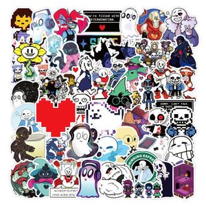 10/30/50 pcs/pack Undertale jeux chauds étiquette autocollants pour voitures motos jouets pour enfants décalcomanie bagages planches à roulettes ordinateur boîte voiture