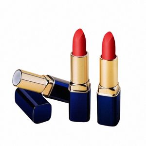 10/30/50pcs carré bleu 12,1 mm tube de rouge à lèvres vide bricolage baume à lèvres rechargeable bouteille Ctainer outils de maquillage accessoires S4Aj #