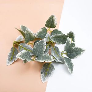 10/30 stuks zijden groen blad kunstmatige planten groothandel bruiloft decoratieve bloemen kransen kerstdecoraties voor thuis