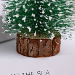 10-30 cm Pequeño árbol de Navidad para el hogar colgante de Navidad Partido de navidad Año Nuevo Suministros Suministros Accesorio Decoración de mesa de Navidad