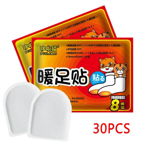 10/30 pièces adhésif chaud autocollant Patch corps plus chaud bâton chaleur hiver main pied soulagement de la douleur se détendre poche garder corps peau dos plus chaud