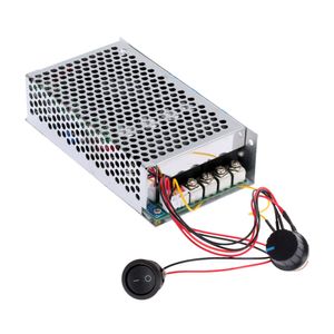 Freeshipping 10-30V 100A 3000W programmeerbare DC-motor verstelbare snelheidsregelaarregelaar PWM-controle omkeerbare elektrische motorvibrator