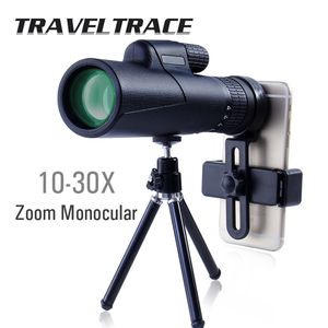 10-30x Monoculaire Telescope Smartphone Zoom 40x60 Militaire Jacht Optische Travel Scope Krachtige Professionele Bak4 Hoge Clear
