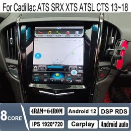 10,4“ Android-Gps Tesla-stijl van de Navigatieauto voor Cadillac Ats Atsl Xts Srx