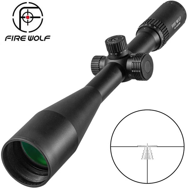 10-40x56 Riflescope Hunting Scope Tactical Sight Verre Reuticle Rifle