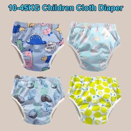 10-45KG lavable enfants couche-culotte en tissu couverture pantalons d'entraînement couches imperméables grande taille étanche bébé sous-vêtements réutilisables 240130