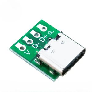 10/5/1pcs USB 3.1 Type C -connector 16 PIN TEST PCB -kaartadapter 16P Connector Socket voor data lijnkabeloverdracht