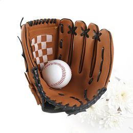 10 5 ALDULT Child Baseball Glove Glotes de Softball Para Adultos épaississer le lanceur infiel 240321