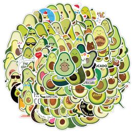 10 50 100PCS Kawaii Cartoon Avocado Stickers voor Kinderen DIY Gitaar Briefpapier Waterfles Notebook Leuke Meisje Speelgoed sticker Car293K