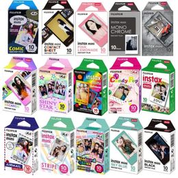 10 -50 feuilles Fujifilm Instax Mini 12 11 8 9 Film Tached Stars Fuji Instant Po Paper pour 70 7s 50s 90 25 Partager SP-1 Caméra 240410