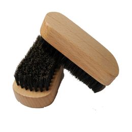 Cepillo para barba con cerdas de madera de 10,5x5cm, peine para después del afeitado, cepillos de madera para hombres