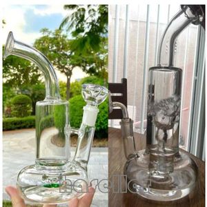 10,6 pouces gros bangs conduites d'eau narguilés chicha verre épais tornade fumer eau bong recycleur Dab Rig avec bol de 18 mm