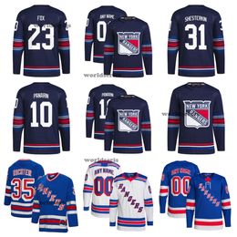 10 Artemi Panarin New York''rangers'' hockeyshirts 31 Igor Shesterkin 5 Ben Harpur 24 Kaapo Kakko 48 Kalynuk 88 Patrick Kane Ryan Lindgren Mikkola Custom Heren