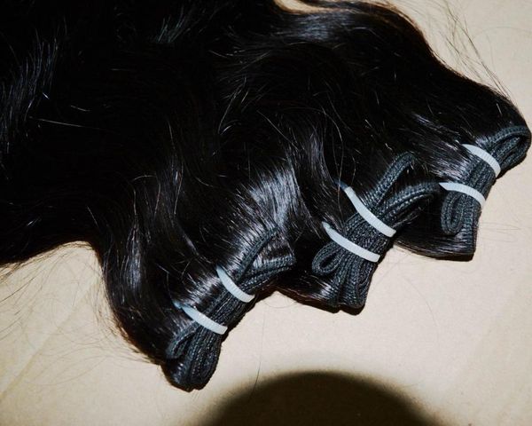 10 paquets de cheveux péruviens Body Wave Grade 7A Extensions de tissage de cheveux humains traités bon marché trame de cheveux rapide 8103394
