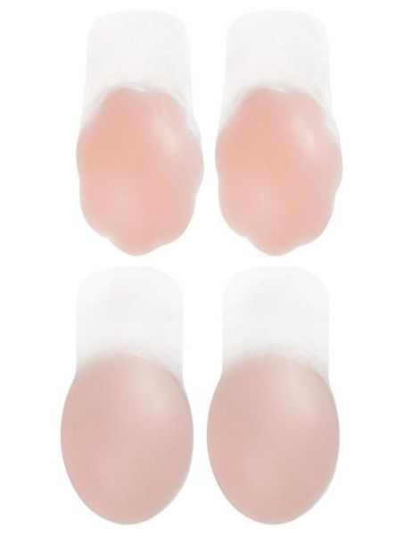 10 cm auto-adhésif en silicone soulevant le mamelon de poitrine BRA PAD PETALES DE MONDE INVISIBLE POUR LA DRAPE DE PARTE4952201