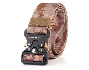 10 Kleur 3.8cm Heavy Duty Tactical Gear Out Riem Nylon Metalen Gesp Swat Molle Patrol Patrol Taille Belt Tactical Hunting Accessoires