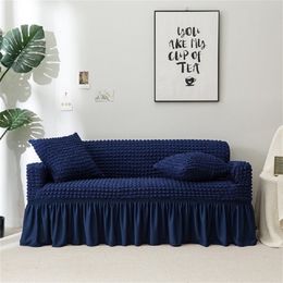 Funda de sofá con patrón de 10 colores, fundas de sofá elásticas de algodón para sala de estar, funda de Copridivano para sillones, funda de sofá 201222