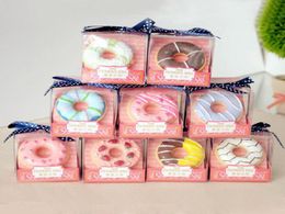 10 Colorfravor Donut Circle Beau Cupcake Gift Makeup LIP BALM GLOSS HYDRATING NUTRITIF LIPSTICK COSMETIC ZA24531660331