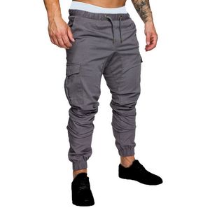 10 Couleurs 2018 Plus La Taille Hommes Nouveau Pantalon Décontracté Sporting Joggers Pantalon Noir Fitness Gym Vêtements Poches Loisirs Pantalon De Jogging C18111201