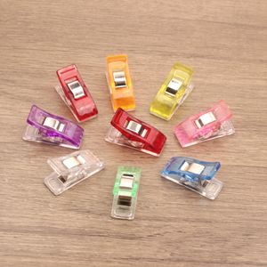 Naaimositionering clip plastic wonder clips houder voor doe -het -zelf patchwork stof quilt vaartuig naaien breien