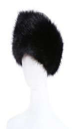 10 couleurs Femmes Faux Fur Upband Luxury Réglable Hiver Chaussade Chauffeur Noir Nature Nature Nature Frour et Oermot