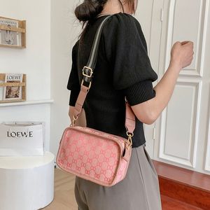 10 Sac à sac de grande qualité Bagcasual Bagsual Femmes de haute qualité marque Sac à épaule à motif vintage Sacs de messager de sangle